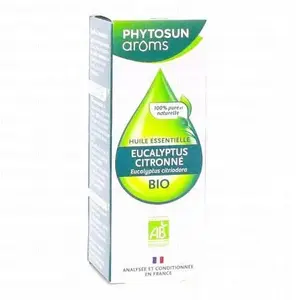 Comparateur de prix : Phytosun Arôms Huile Essentielle Eucalyptus Citronné Bio 10ml