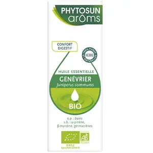 Phytosun Aroms Huile Essentielle Genévrier Baies Bio 5ml pas cher