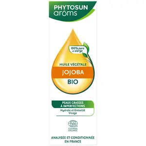 Comparateur de prix : Phytosun Arôms Huile Jojoba Bio 50ml