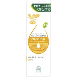 Comparateur de prix : Phytosun Arôms Huile Végétale de Calophylle Bio Nourrit et Adoucit la Peau 50ml