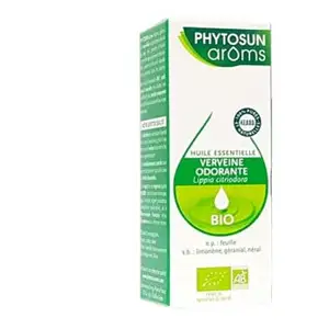Comparateur de prix : Phytosun Arôms Huile Essentielle Verveine Odorante Bio 5ml
