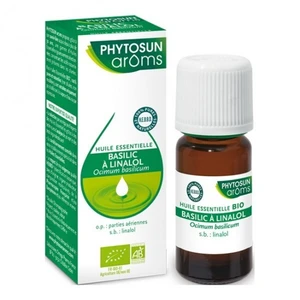 Comparateur de prix : PHYTOSUNAROMS Huile essentielle de basilic à linasol bio flacon 5ml