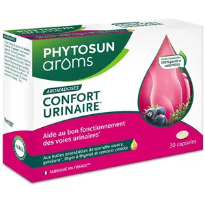 Comparateur de prix : Phytosun aroms aromadoses confort urinaire 30 capsules