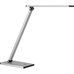 Comparateur de prix : UNiLUX Lampe de bureau à LED TERRA, couleur: gris métallisé