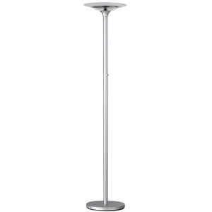 Comparateur de prix : Unilux Lampadaire Variaglass Led, Couleur: Gris M'tal