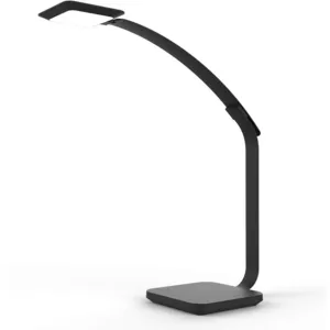 Comparateur de prix : UNILUX 400110241 Lampe de Bureau, 6 W, Noir, 50 x 37 x 17cm