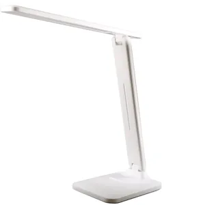 Comparateur de prix : Unilux Lampe De Bureau Ã Led Et Batterie Halo - Blanc