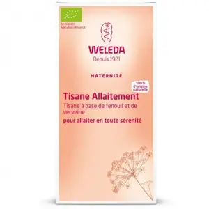 Comparateur de prix : Weleda Maternité Tisane Allaitement Fenouil Verveine Bio 20 sachets