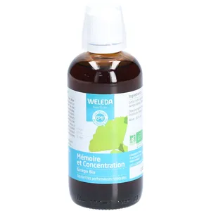 Comparateur de prix : Weleda EPB® Ginkgo Bio - Mémoire et Concentration 100 ml