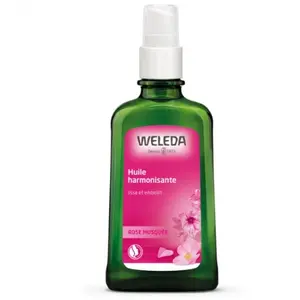 WELEDA Huile harmonisante à la rose musquée bio flacon 100ml pas cher