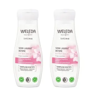 Comparateur de prix : Weleda Duo Soin Lavant Intime Extra-Doux 2X200 ml