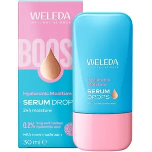 Comparateur de prix : Weleda Hyaluronic Moisture Serum Drops with Snow Mushroom 30ml