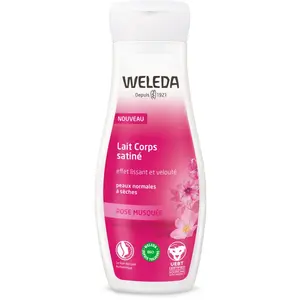 Weleda Rose Musquée Lait Corps Satiné Bio 200ml pas cher