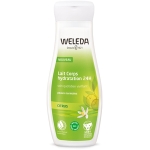 Weleda Citrus Lait Corps Hydratation 24h Bio 200ml pas cher