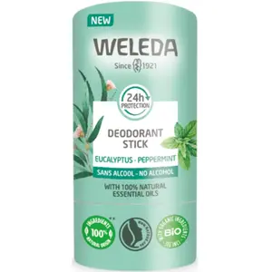 Comparateur de prix : Weleda Déodorant Solide 24H Eucalyptus + Menthe Poivrée | 50 g
