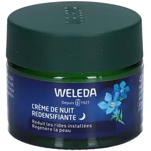 Weleda Gentiane Bleue & Edelweiss Crème de Nuit Redensifiante Bio 40ml pas cher
