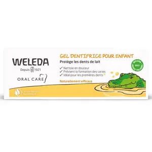 Comparateur de prix : Weleda Soin Bucco-Dentaire Gel Dentifrice pour Enfant 50ml