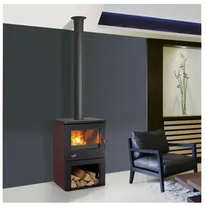 Comparateur de prix : Poêle à bois Chinon 8,5kW acier émaillé  CARMIN GODIN - 362113CARMIN TU