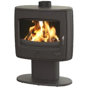 Comparateur de prix : Godin - Poêle bois bûche Eliot 8Kw - Anthracite - 388131