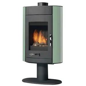 Poêle à Bois Godin Rolling 3 369163 Vert Atoll pas cher