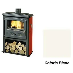 Poêle à Bois Godin Eco 2 363107 Blanc pas cher