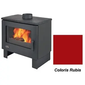 Poêle à Bois Godin Petit Chinon 2 363112 Rubis pas cher
