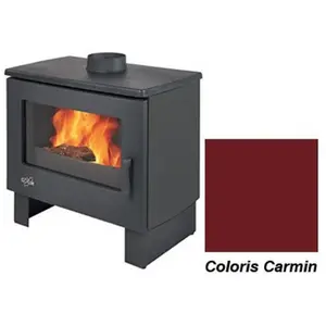 Poêle à Bois Godin Petit Chinon 2 363112 Carmin pas cher