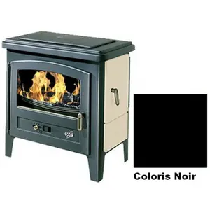 Poêle à Bois Godin Eco 2 363111 Noir pas cher