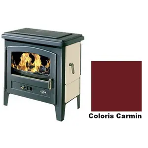 Poêle à Bois Godin Eco 2 363111 Carmin pas cher