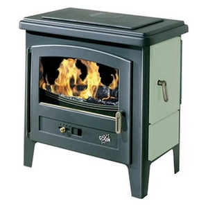 Poêle à Bois Godin Eco 2 363111 Vert Atoll pas cher