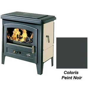 Poêle à Bois Godin Eco 2 363111 Peint Noir pas cher
