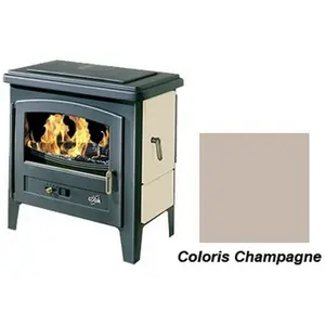 Poêle à Bois Godin Eco 2 363111 Champagne pas cher