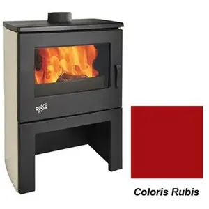 Poêle à Bois Godin Chinon 2 363113 Rubis pas cher