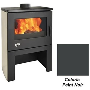 Poêle à Bois Godin Chinon 2 363113 Peint Anthracite pas cher