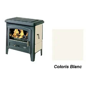 Poêle à Bois Godin Eco 2 363111 Blanc pas cher