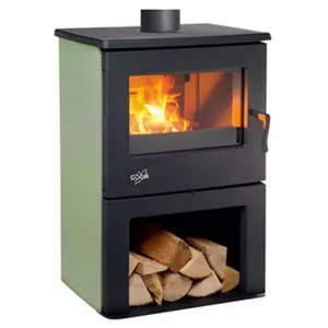 Poêle à Bois Godin Chinon 2 363113 Vert Atoll pas cher