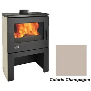 Poêle à Bois Godin Chinon 2 363113 Champagne pas cher