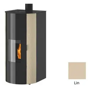 Poêle à Granulés Godin Charance 2 493112 Lin Mat 6 Kw