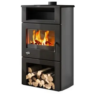 Poêle à Bois Godin Grand Chinon 2 363116 Email Gris Anthracite pas cher