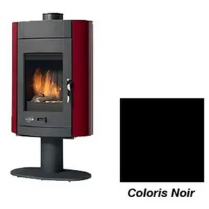 Poêle à Bois Godin Rolling 3 369170 Noir pas cher