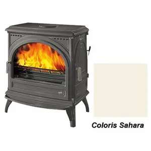 Poêle à Bois Godin Petit Carvin 2 366106 Sahara pas cher