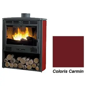 Poêle à Bois Godin Grand Bois 2 368111 Carmin pas cher