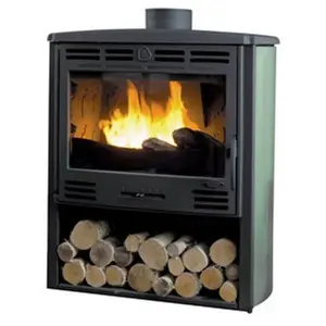 Poêle à Bois Godin Grand Bois 2 368107 Vert Atoll pas cher