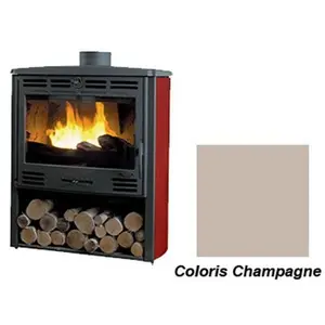 Poêle à Bois Godin Grand Bois 2 368110 Champagne pas cher