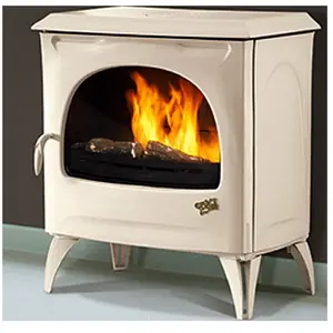 Comparateur de prix : GODIN Poêle à bois vintage Courances étanche sahara 10,5 KW - 388113SAHARA