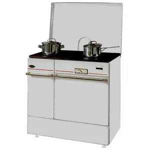 GODIN Cuisinière à bois 85 cm Arpège 10 Kw - 240163BLANCPOLIVendu pardarty