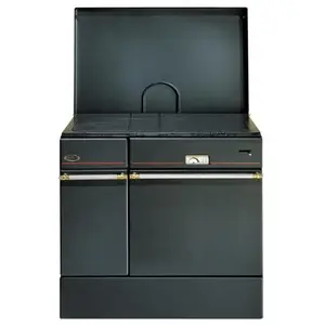 Comparateur de prix : Godin Godin - Cuisinière à bois 10.5kw noir 240163NOIR