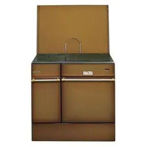 Godin Godin - Cuisinière à bois brun foncé 240163BRUNFONCEVendu pardarty