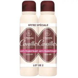 Comparateur de prix : Roge Cavailles Rogé Cavaillès Déodorants Homme 48 Heures Anti Transpirant Spray 2x150Ml