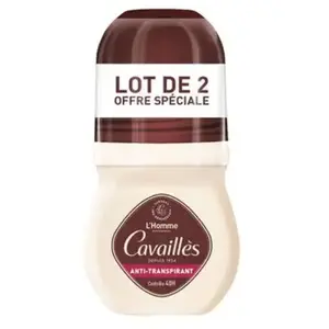 Comparateur de prix : Rogé Cavaillès Déodorant ABSORB+ 48h Homme Roll-On 50ml x2